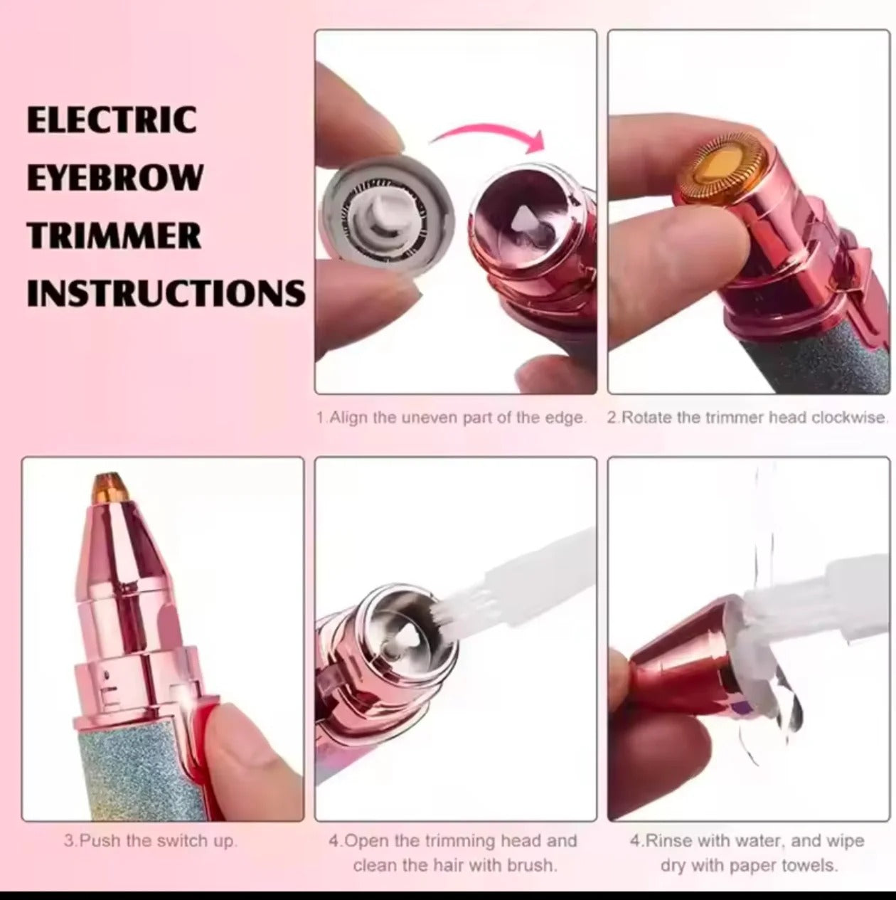 Electric Eyebrow Trimmer for Smooth & Perfect Brows