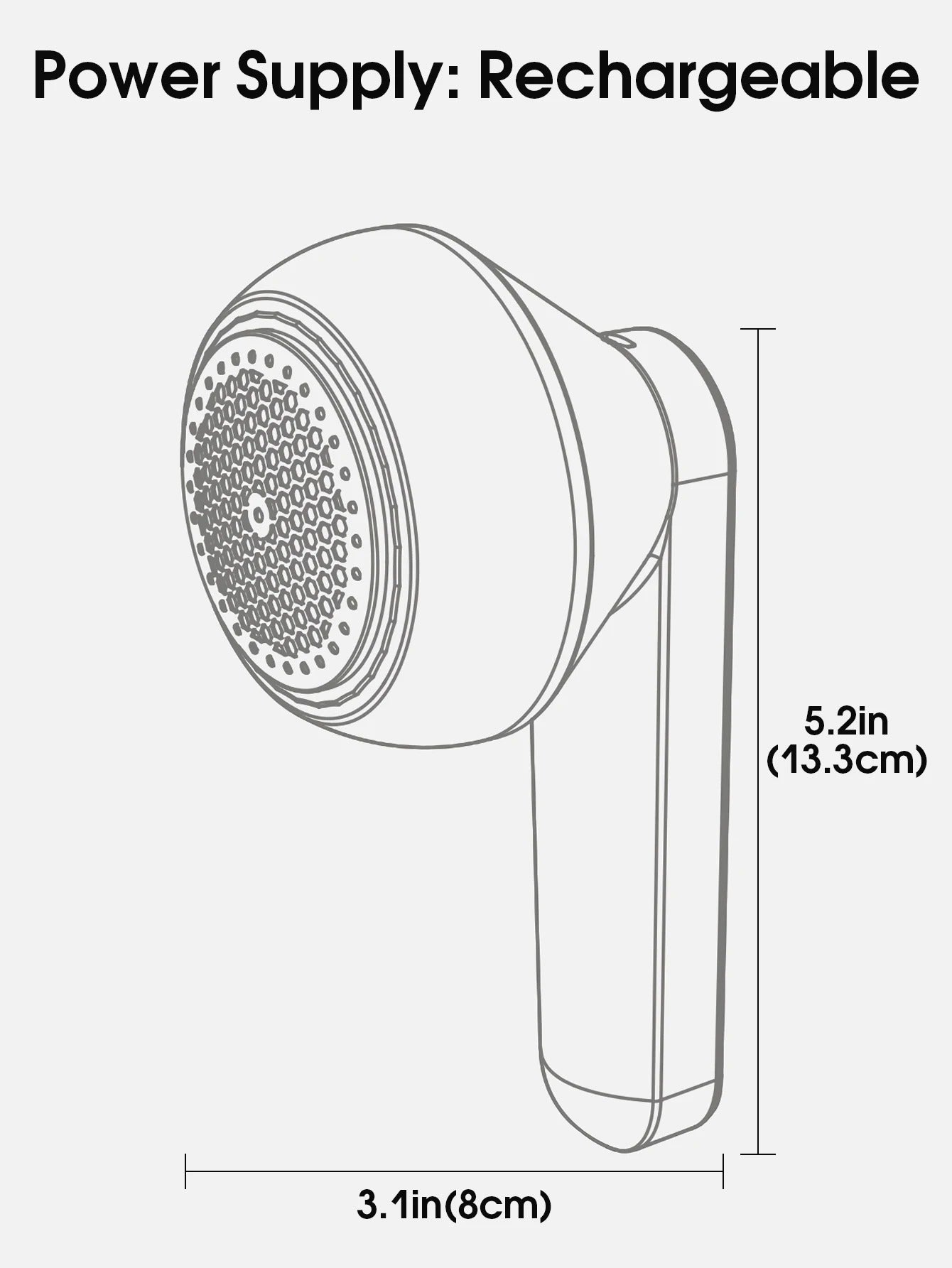 Keep your clothes and fabrics looking smooth, fresh and brand-new with our Electric Rechargeable Lint Remover — the perfect solution for removing fuzz, lint, hair balls and fabric pills from your favorite garments!