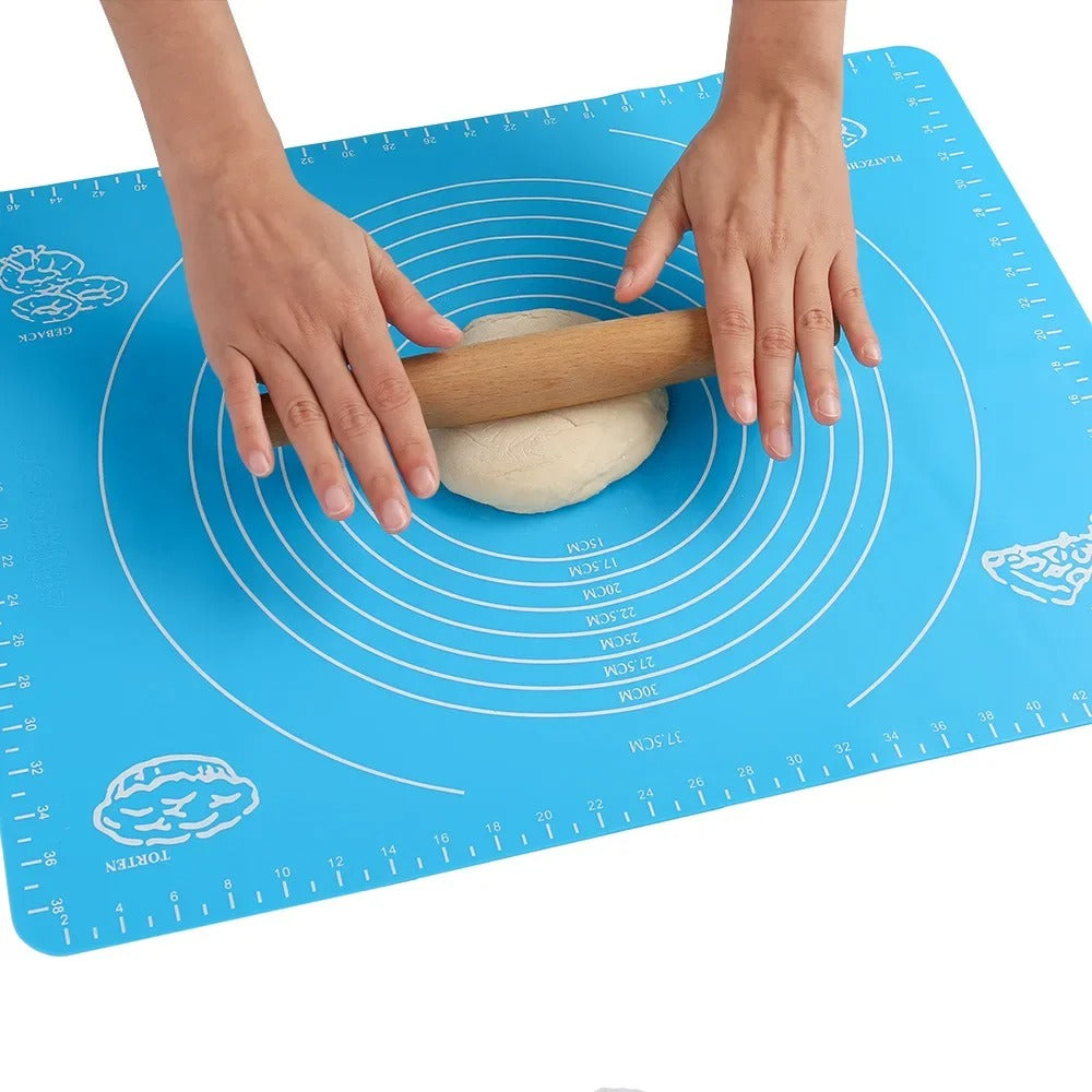14-Inch Round Silicone Pastry Mat – Non-Stick Baking