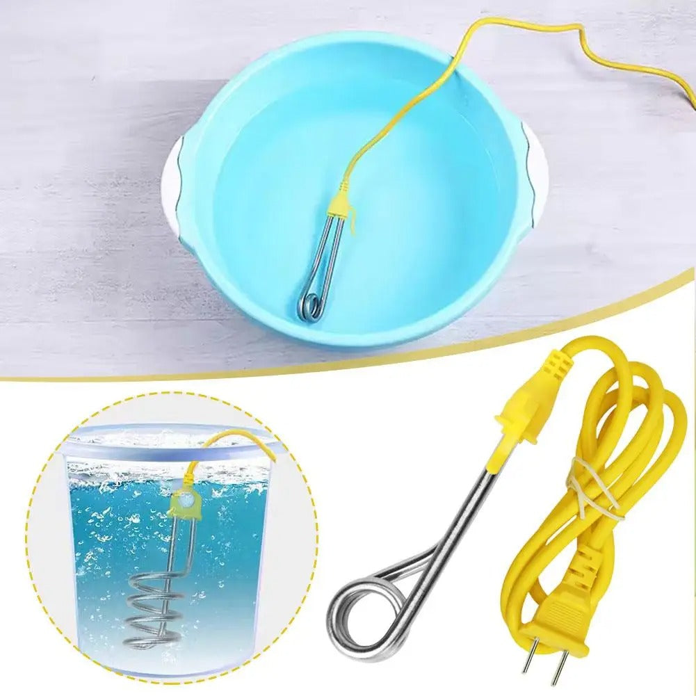 Mini 600W Electric Water Heater Instant Boiling Hot Water Milk Coffee Travel Hotel Portable Steel Heaters US Plug