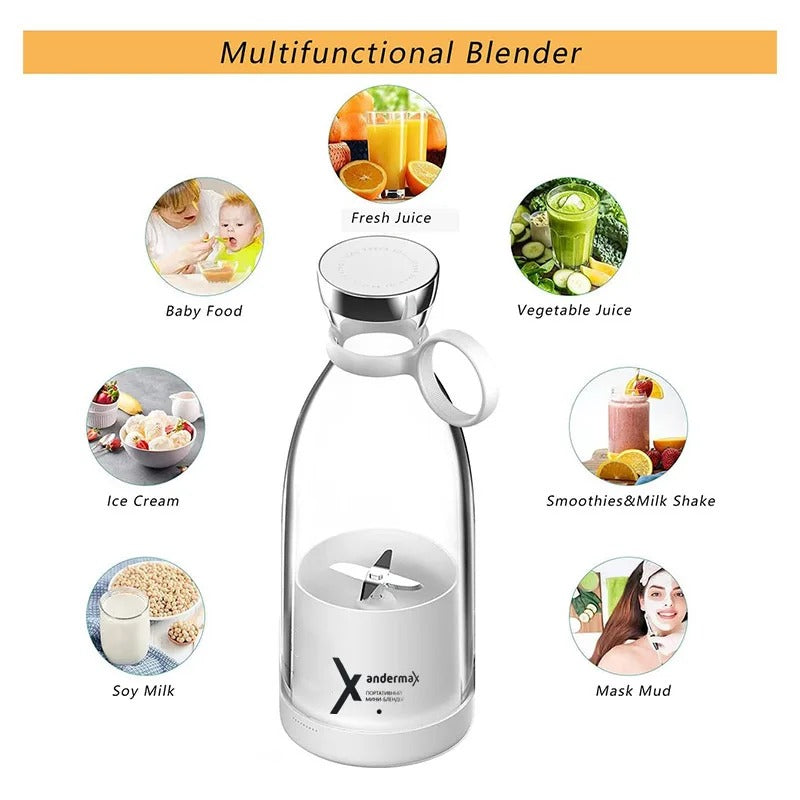 Mini Portable Juicer for Smoothies & Fresh Juice