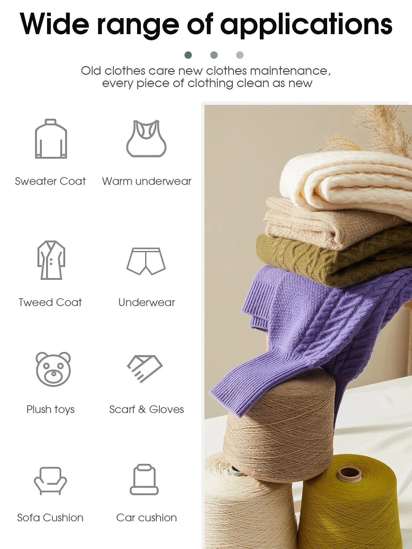 Keep your clothes and fabrics looking smooth, fresh and brand-new with our Electric Rechargeable Lint Remover — the perfect solution for removing fuzz, lint, hair balls and fabric pills from your favorite garments!