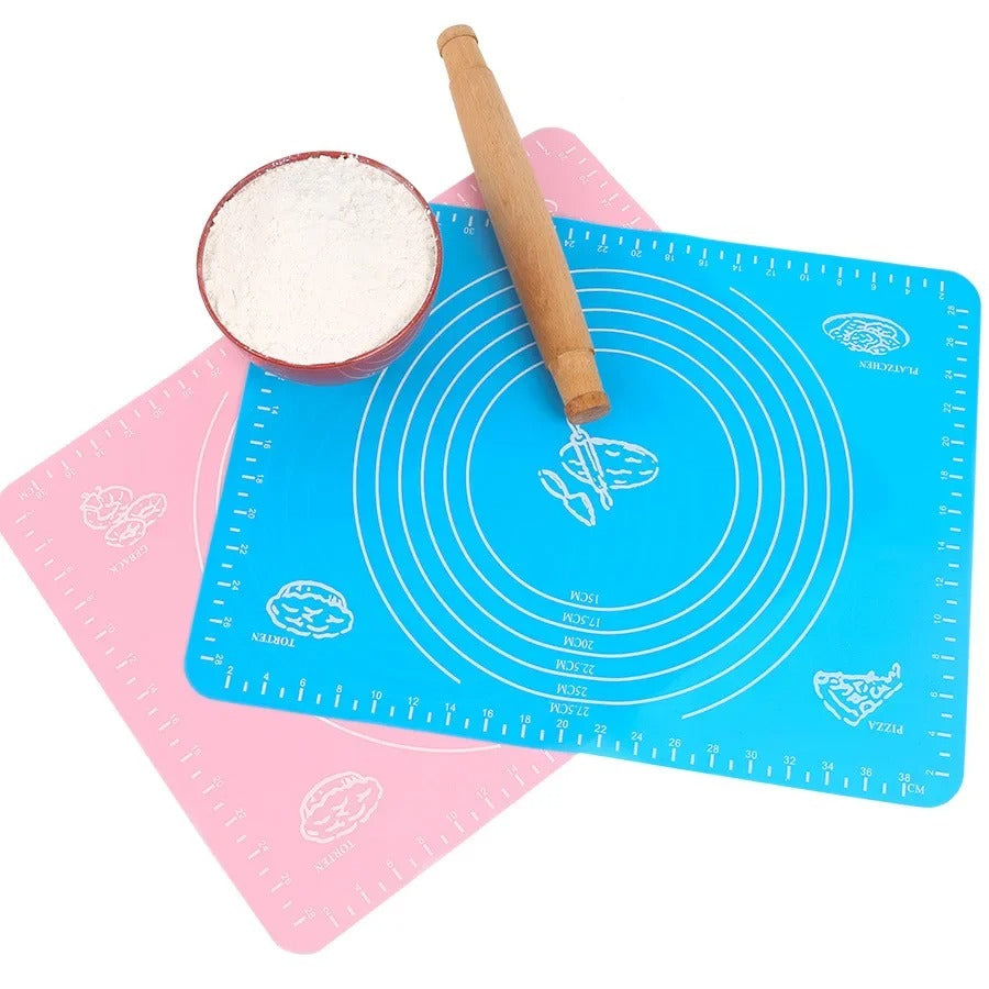 14-Inch Round Silicone Pastry Mat – Non-Stick Baking
