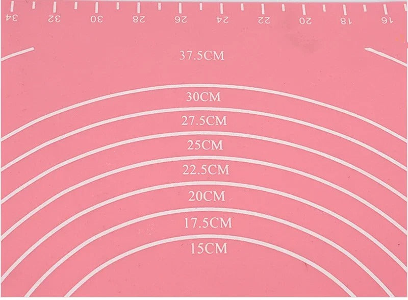 14-Inch Round Silicone Pastry Mat – Non-Stick Baking