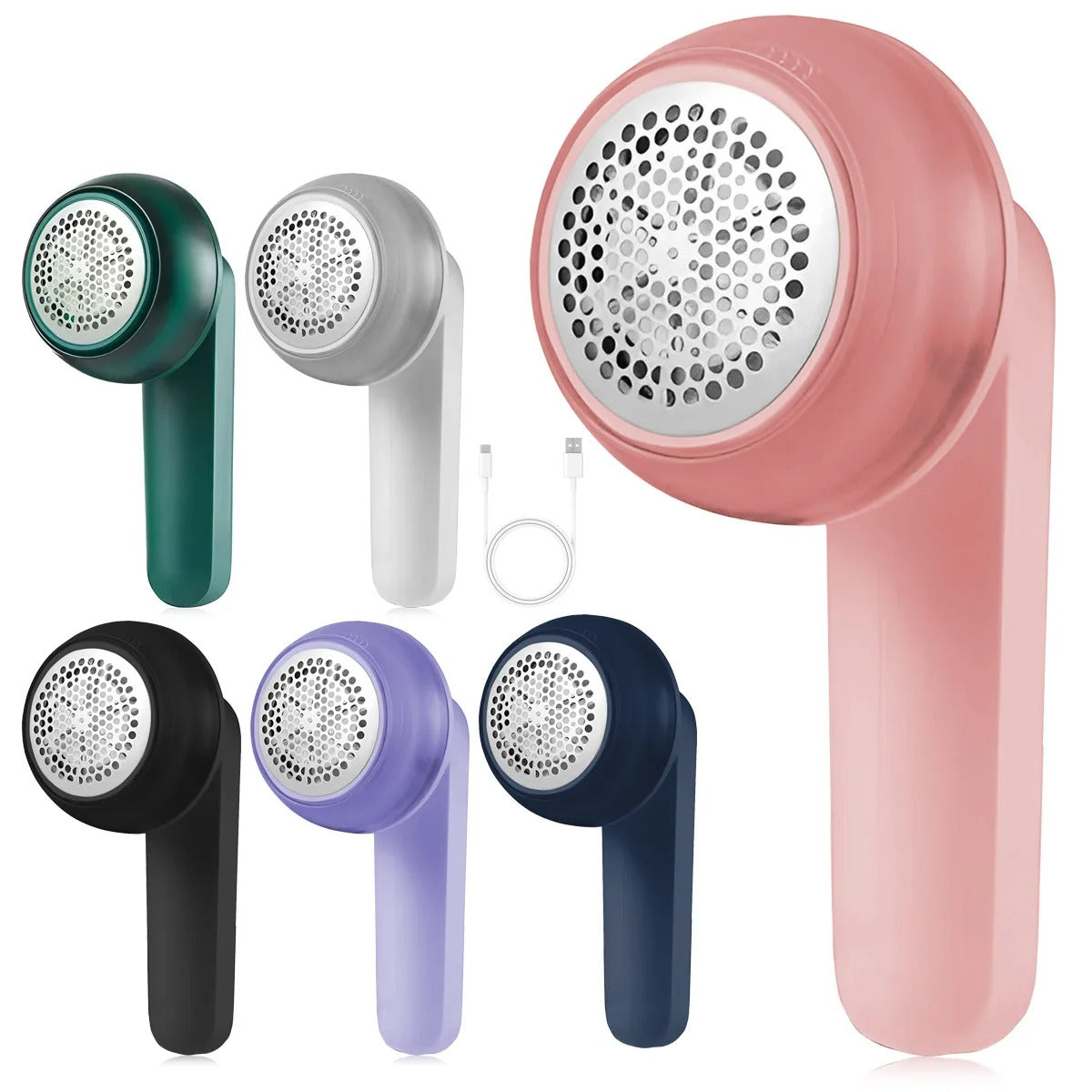 Keep your clothes and fabrics looking smooth, fresh and brand-new with our Electric Rechargeable Lint Remover — the perfect solution for removing fuzz, lint, hair balls and fabric pills from your favorite garments!