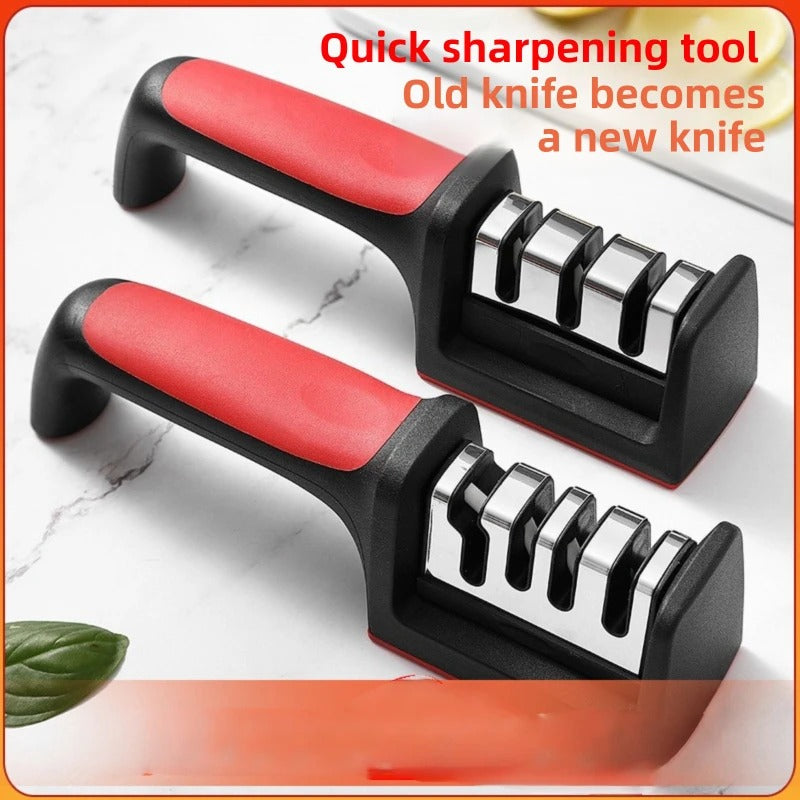Quick whetstone creative polishing kitchen 3-stage 4-stage knife sharpener for home multifunctional