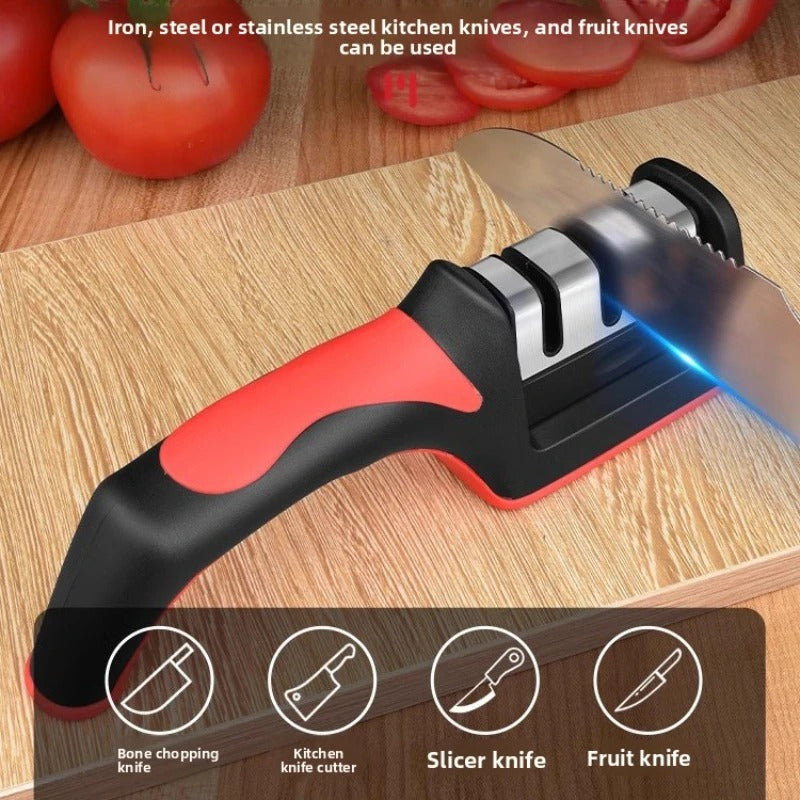 Quick whetstone creative polishing kitchen 3-stage 4-stage knife sharpener for home multifunctional
