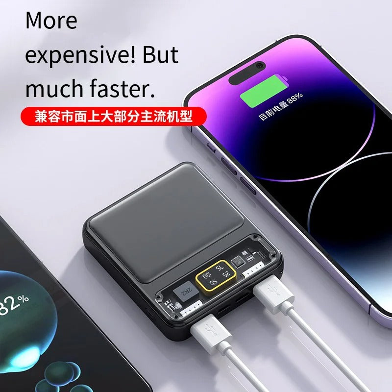 3pcs 18650 Battery DIY Power Bank Case Charge Storage Box Dual USB Type C Android Micro USB Fast For iPhone Xiaomi   4.6   195 Reviews   ౹   407 so