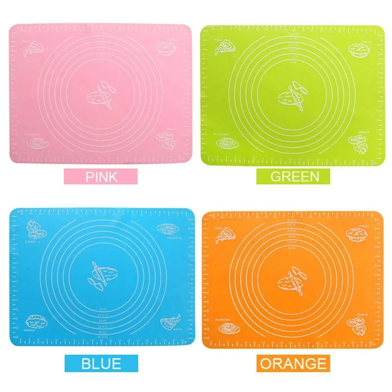 14-Inch Round Silicone Pastry Mat – Non-Stick Baking